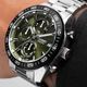 orient chrono verde